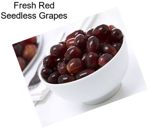 Fresh Red Seedless Grapes