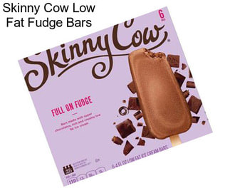 Skinny Cow Low Fat Fudge Bars