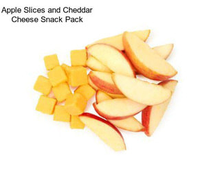 Apple Slices and Cheddar Cheese Snack Pack