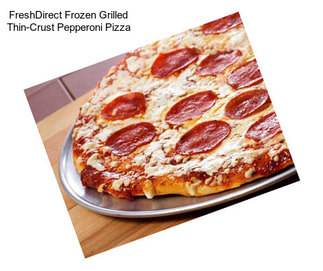 FreshDirect Frozen Grilled Thin-Crust Pepperoni Pizza