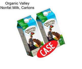 Organic Valley Nonfat Milk, Cartons