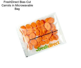 FreshDirect Bias-Cut Carrots in Microwavable Bag
