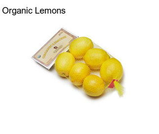 Organic Lemons