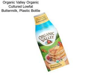 Organic Valley Organic Cultured Lowfat Buttermilk, Plastic Bottle