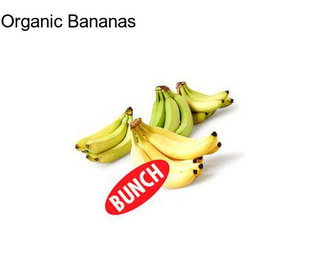 Organic Bananas