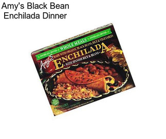 Amy\'s Black Bean Enchilada Dinner