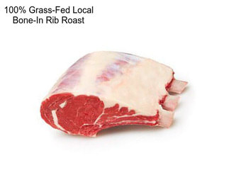 100% Grass-Fed Local Bone-In Rib Roast