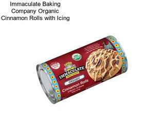 Immaculate Baking Company Organic Cinnamon Rolls with Icing
