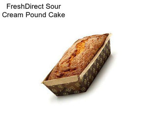 FreshDirect Sour Cream Pound Cake