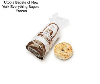 Utopia Bagels of New York Everything Bagels, Frozen