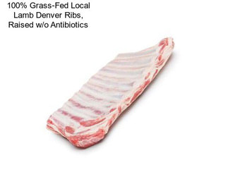 100% Grass-Fed Local Lamb Denver Ribs, Raised w/o Antibiotics
