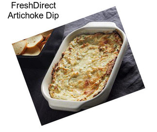 FreshDirect Artichoke Dip