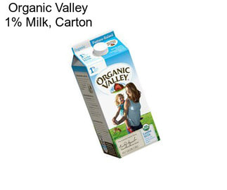 Organic Valley 1% Milk, Carton