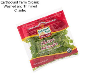 Earthbound Farm Organic Washed and Trimmed Cilantro