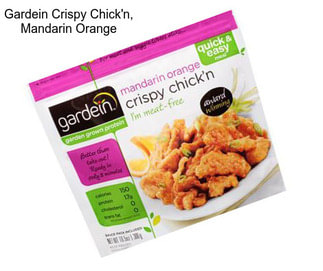 Gardein Crispy Chick\'n, Mandarin Orange