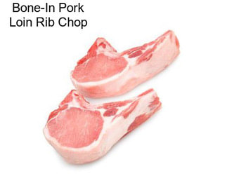 Bone-In Pork Loin Rib Chop