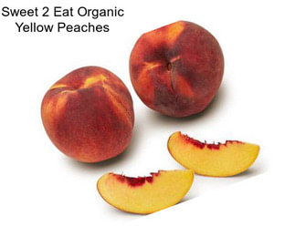 Sweet 2 Eat Organic Yellow Peaches