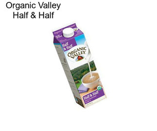 Organic Valley Half & Half