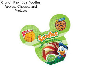 Crunch Pak Kids Foodles Apples, Cheese, and Pretzels