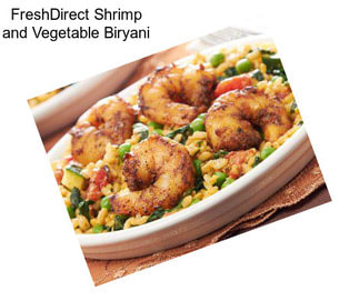 FreshDirect Shrimp and Vegetable Biryani