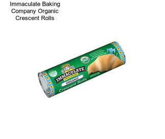 Immaculate Baking Company Organic Crescent Rolls