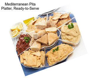 Mediterranean Pita Platter, Ready-to-Serve