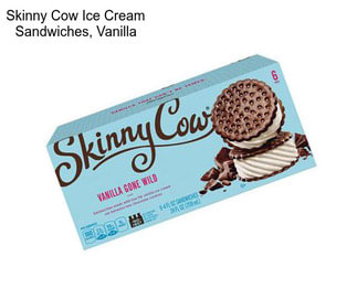 Skinny Cow Ice Cream Sandwiches, Vanilla