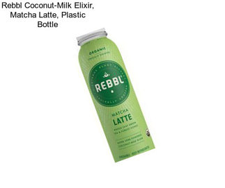Rebbl Coconut-Milk Elixir, Matcha Latte, Plastic Bottle