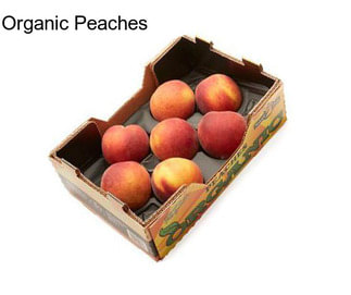 Organic Peaches