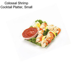 Colossal Shrimp Cocktail Platter, Small