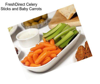FreshDirect Celery Sticks and Baby Carrots