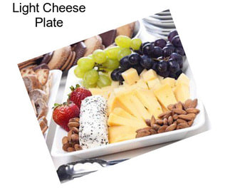 Light Cheese Plate
