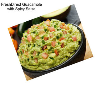 FreshDirect Guacamole with Spicy Salsa