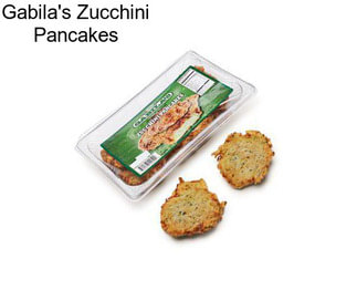 Gabila\'s Zucchini Pancakes