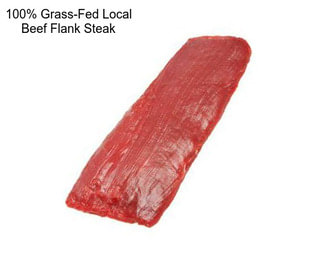 100% Grass-Fed Local Beef Flank Steak
