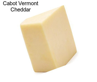 Cabot Vermont Cheddar