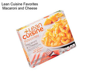 Lean Cuisine Favorites Macaroni and Cheese