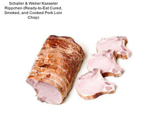 Schaller & Weber Kasseler Rippchen (Ready-to-Eat Cured, Smoked, and Cooked Pork Loin Chop)