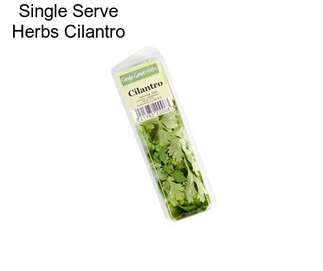 Single Serve Herbs Cilantro