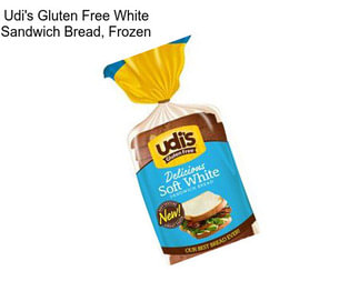 Udi\'s Gluten Free White Sandwich Bread, Frozen