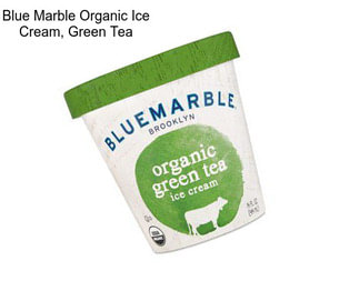 Blue Marble Organic Ice Cream, Green Tea