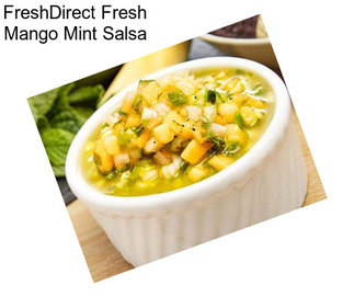 FreshDirect Fresh Mango Mint Salsa
