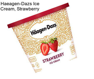 Haeagen-Dazs Ice Cream, Strawberry