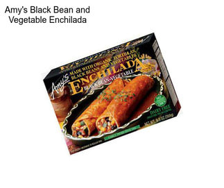 Amy\'s Black Bean and Vegetable Enchilada