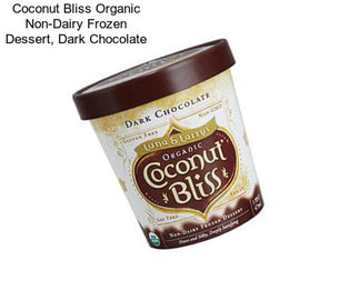 Coconut Bliss Organic Non-Dairy Frozen Dessert, Dark Chocolate