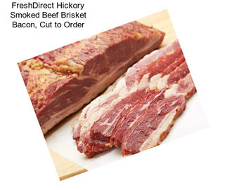 FreshDirect Hickory Smoked Beef Brisket Bacon, Cut to Order