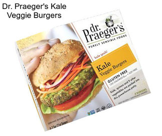 Dr. Praeger\'s Kale Veggie Burgers