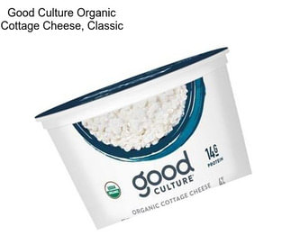 Good Culture Organic Cottage Cheese, Classic