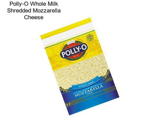 Polly-O Whole Milk Shredded Mozzarella Cheese