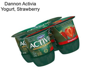 Dannon Activia Yogurt, Strawberry